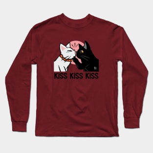 Kiss kiss kiss Long Sleeve T-Shirt